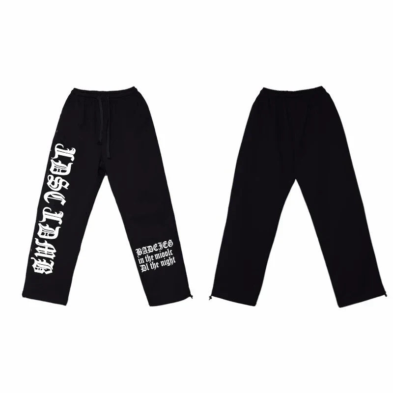 Trendy damesbroek met wijde pijpen