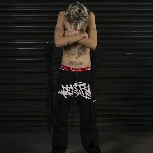 Alwanova Y2K Retro Cargo Pants