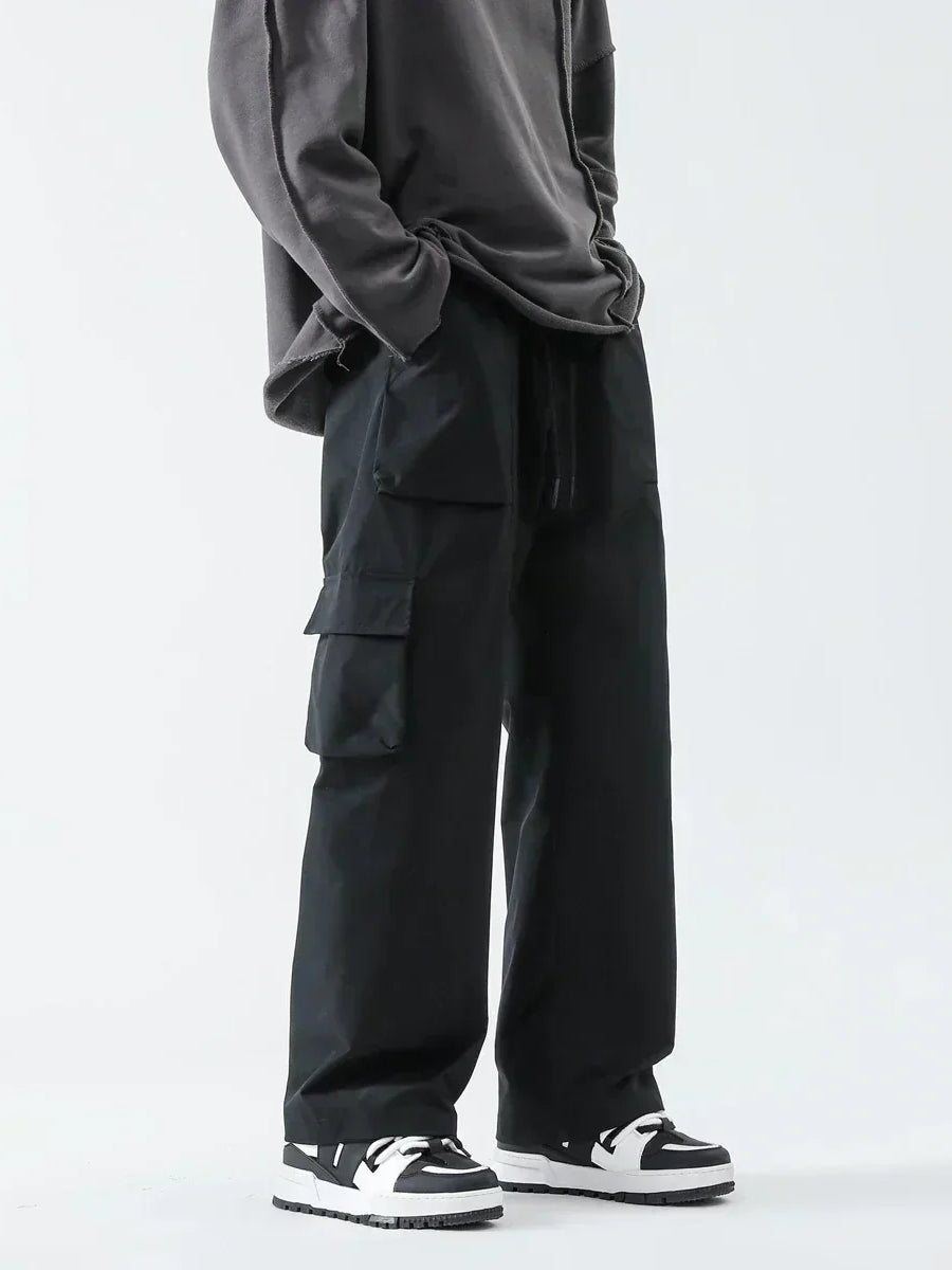 Alwanova Multi-Pocket Streetwear Joggers
