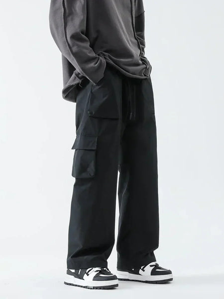 Alwanova Multi-Pocket Streetwear Joggers