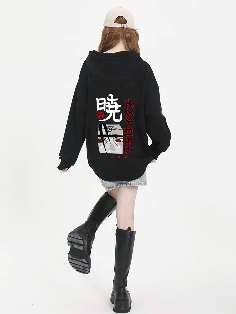 Uchiha Clan x Sharingan Oversized T-shirt & Hoodie
