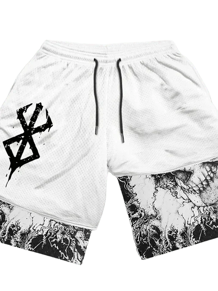 Anime Streetwear Gym Shorts - WICHUW LTD