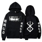 Berserk Guts Graphic Hoodie - WICHUW LTD