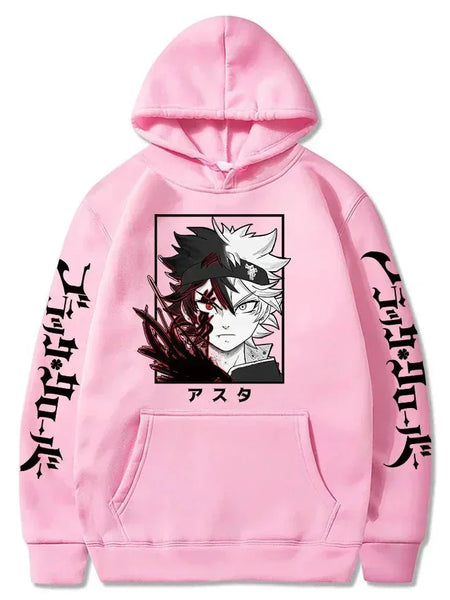 Black Clover Asta Oversized Hoodie - WICHUW LTD