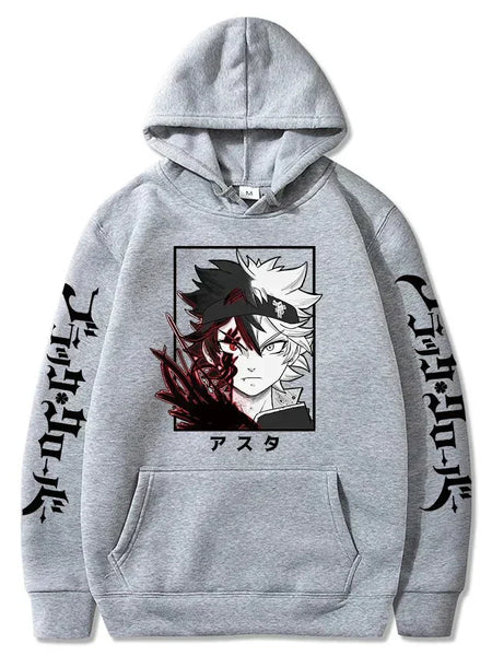 Black Clover Asta Oversized Hoodie - WICHUW LTD