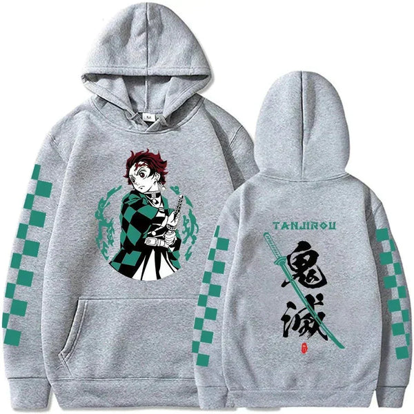 Demon Slayer Tanjiro Plus Size Hoodie - WICHUW LTD