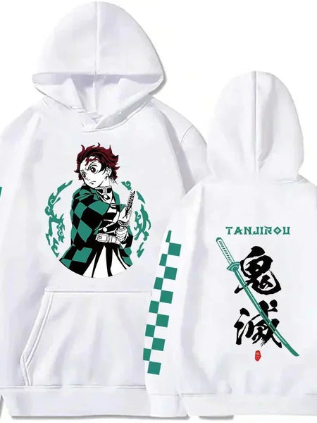 Demon Slayer Tanjiro Plus Size Hoodie - WICHUW LTD