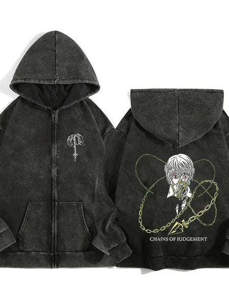 Hunter x Hunter Zip - Up Hoodie - WICHUW LTD