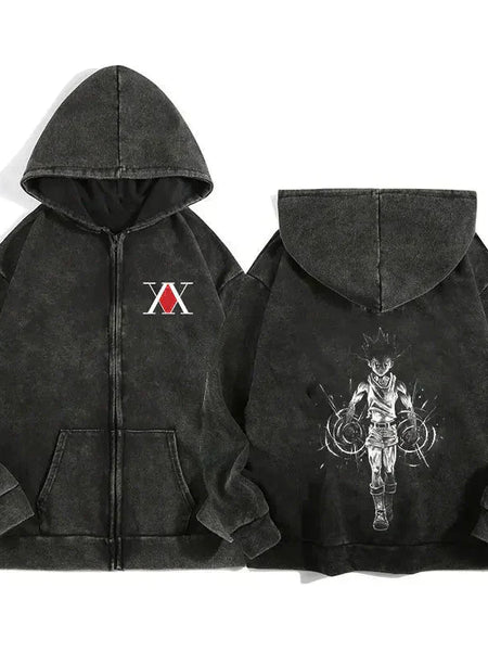 Hunter x Hunter Zip - Up Hoodie - WICHUW LTD