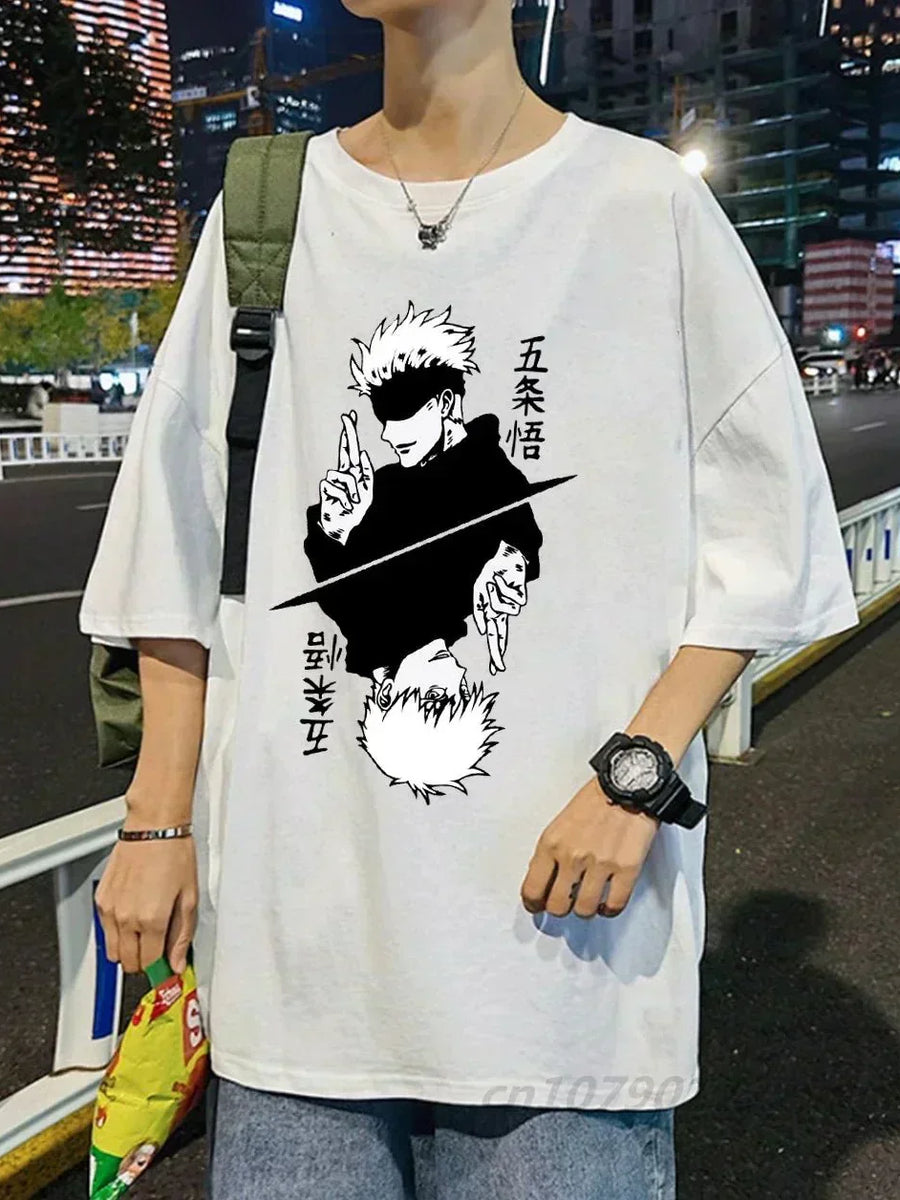 Jujutsu Kaisen Satoru Gojo Graphic T-shirt - Wichuw