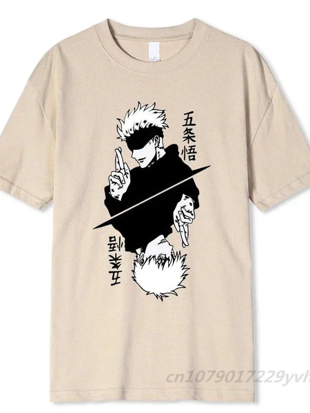 Jujutsu Kaisen Satoru Gojo Graphic T-shirt - Wichuw