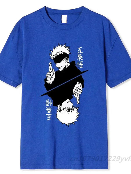 Jujutsu Kaisen Satoru Gojo Graphic T-shirt - Wichuw
