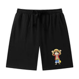 Loose - fit One Piece Anime Shorts - Wichuw