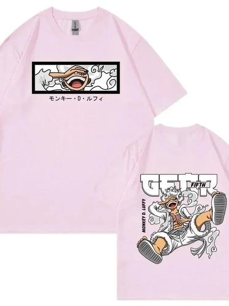 Luffy Gear 5 Wanted Poster T-Shirt - Wichuw