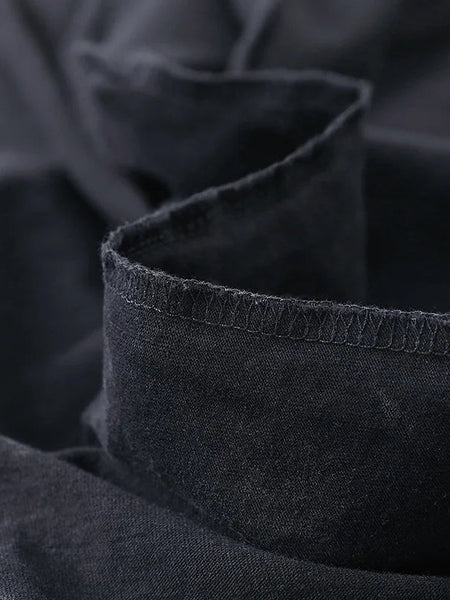 Retro Anime Printed Washed Tee - Wichuw