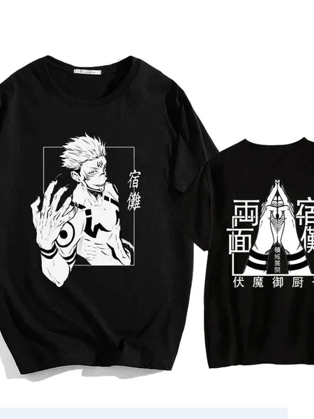 Ryomen Sukuna Printed T-shirt - Wichuw