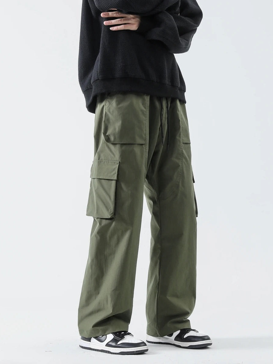 Alwanova Multi-Pocket Streetwear Joggers