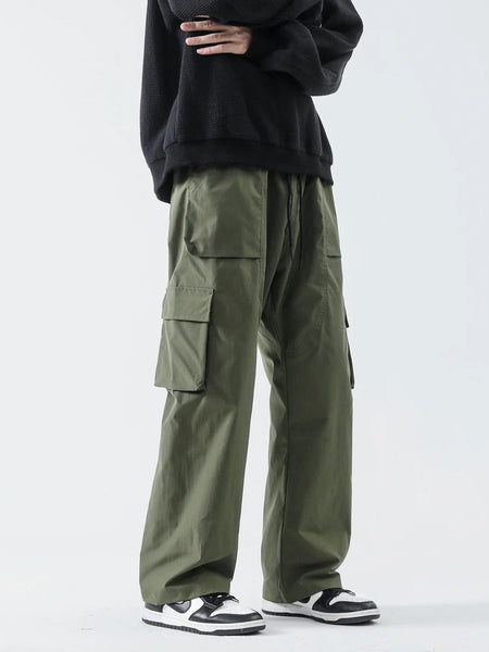Alwanova Multi-Pocket Streetwear Joggers