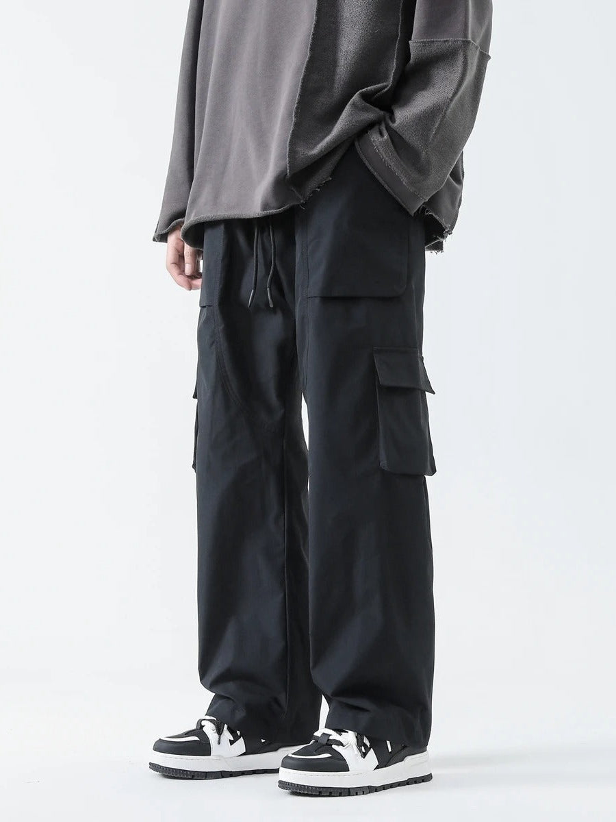 Alwanova Multi-Pocket Streetwear Joggers