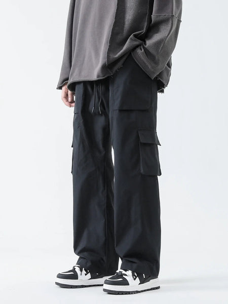Alwanova Multi-Pocket Streetwear Joggers