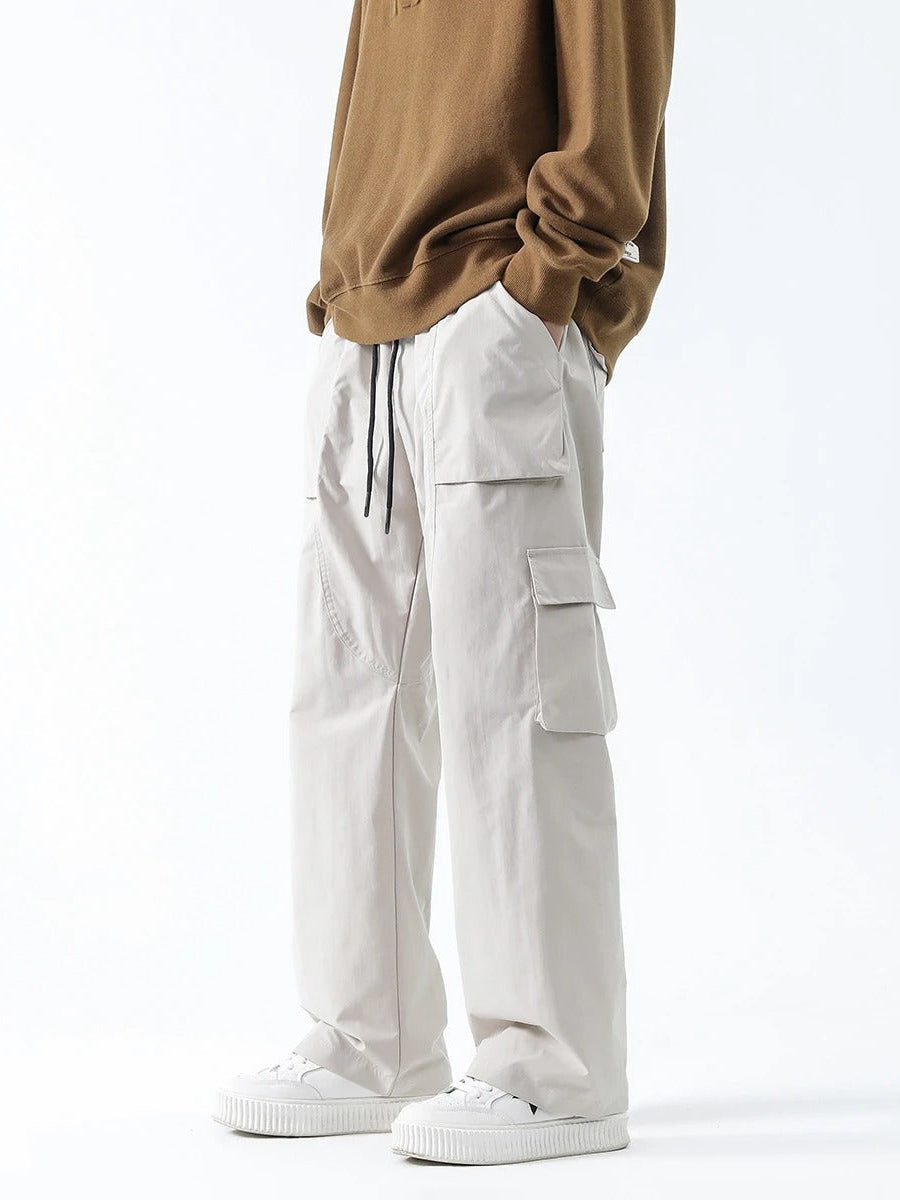 Alwanova Multi-Pocket Streetwear Joggers